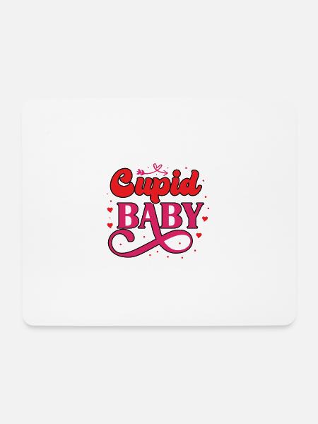 Cupid baby - Mousepad (Querformat) - Weiß