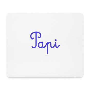 PAPY. FÊTE DES PÈRES. BONNE FÊTE PAPY. JE T'AIME. - Tapis de souris (format paysage) - blanc - Devant