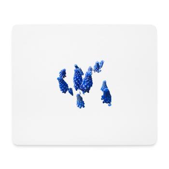 Fleurs,Fleur,Printemps,Fleurs,Jacinthes - Tapis de souris (format paysage) - blanc - Devant