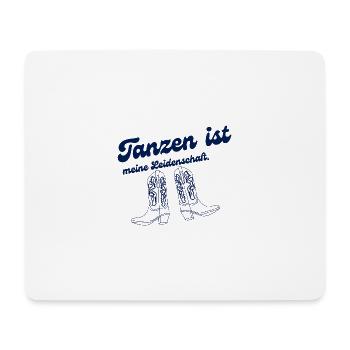 Tanzen ist meine Leidenschaft - Mousepad (Querformat) - Weiß - Vorne