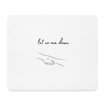 Help everyone - Mousepad (Querformat) - Weiß - Vorne