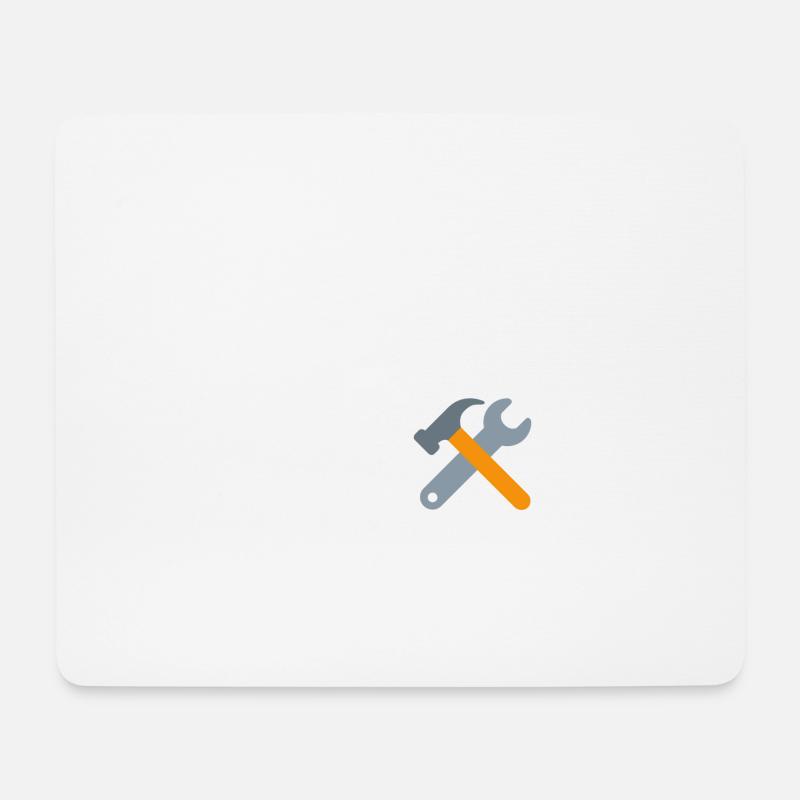 Handwerker Vater - Mousepad (Querformat) - Weiß