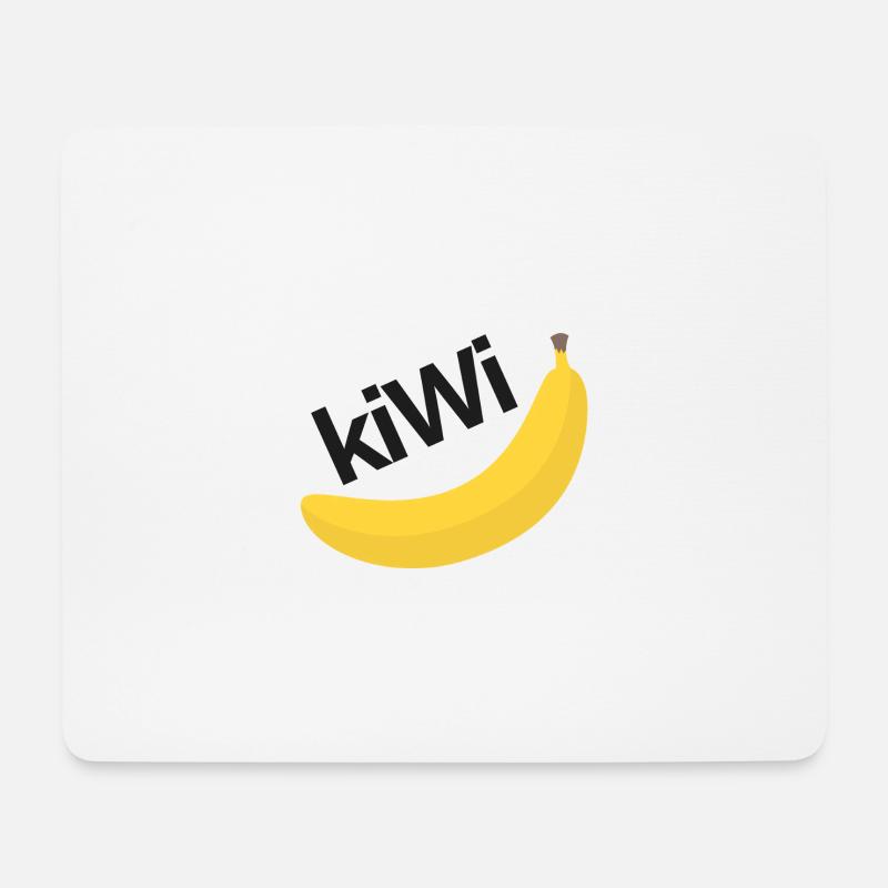 CRAZY FRUITS Kollektion - Mousepad (Querformat) - Weiß