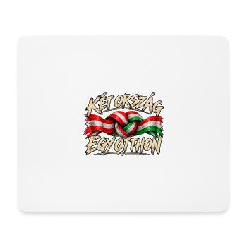 Ungarn Österreich – We Are Family - Mousepad (Querformat) - Weiß - Vorne