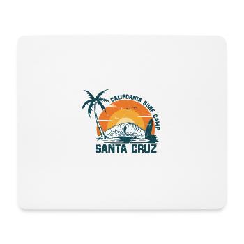 Santa Cruz California vintage retro - Mousepad (Querformat) - Weiß - Vorne