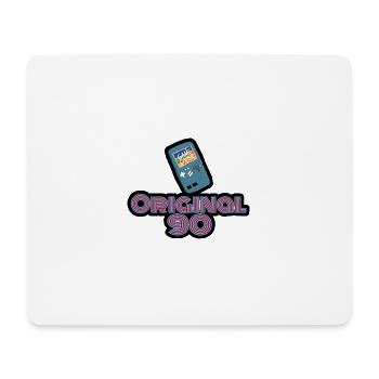 Original 90 90's Retro Design - Mousepad (Querformat) - Weiß - Vorne