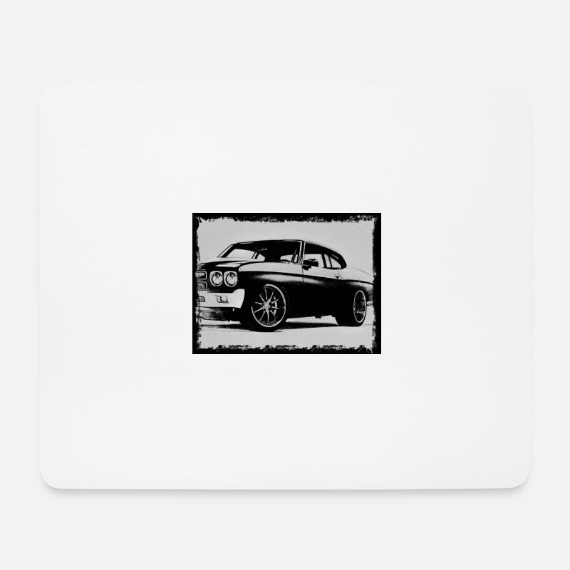 Chevy Chevelle - Mousepad (Querformat) - Weiß