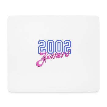 2002 Zoomers Été Rétro Dégradé Logo - Tapis de souris (format paysage) - blanc - Devant