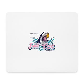 Santa Cruz California vintage retro Surfing Stadt - Mousepad (Querformat) - Weiß - Vorne