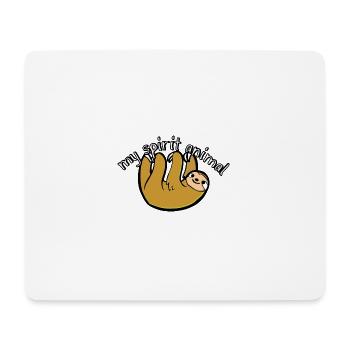 My Spirit Animal - Mouse Pad (horizontal) - white - Front