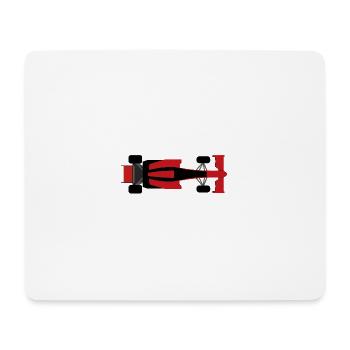- Formula1 - Mousepad (Querformat) - Weiß - Vorne