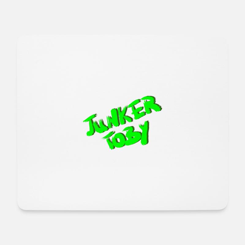 Junker Toby - Tapis de souris (format paysage) - blanc