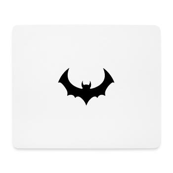 Bat - Mouse Pad (horizontal) - white - Front