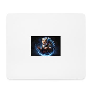In the midst of a dark and mysterious atmosphere, - Mouse Pad (horizontal) - white - Front
