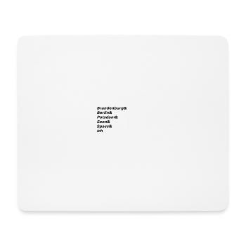 Brandenburg - Mousepad (Querformat) - Weiß - Vorne