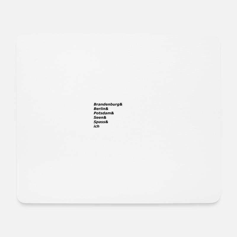 Brandenburg - Mousepad (Querformat) - Weiß