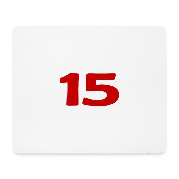 ANNIVERSARY. HAPPY BIRTHDAY. HAPPY BIRTHDAY. - Mouse Pad (horizontal) - white - Front