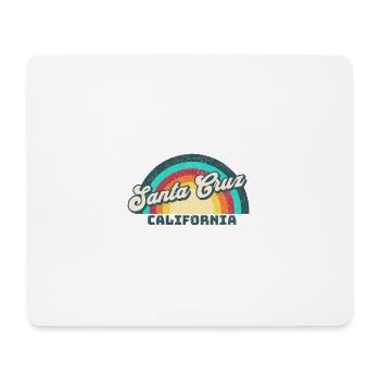 Santa Cruz California Vintage sunset Surfer Wellen - Mousepad (Querformat) - Weiß - Vorne