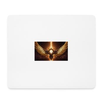 Oiseau de feu doré - Tapis de souris (format paysage) - blanc - Devant