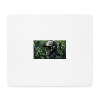 Skully - Mouse Pad (horizontal) - white - Front