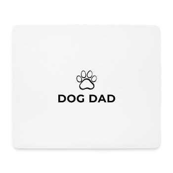 Papa chien - Hunde Papa - Tapis de souris (format paysage) - blanc - Devant