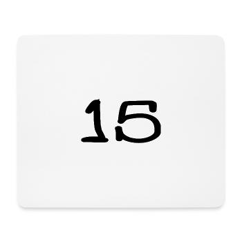HAPPY BIRTHDAY. HAPPY BIRTHDAY. ANNIVERSARY. - Mouse Pad (horizontal) - white - Front
