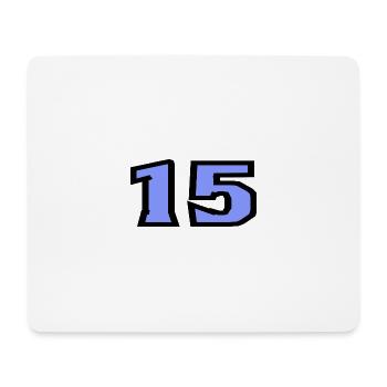 15. 15 YEARS. 15th ANNIVERSARY. 15 YEAR ANNIVERSARY. - Mouse Pad (horizontal) - white - Front