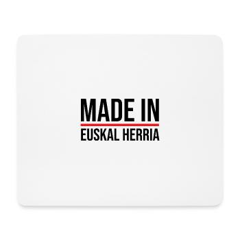 Made in pays basque - Tapis de souris (format paysage) - blanc - Devant