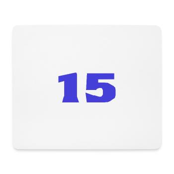 HAPPY BIRTHDAY. HAPPY BIRTHDAY. ANNIVERSARY. - Mouse Pad (horizontal) - white - Front