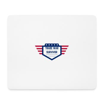 Trade War Survivor - US Edition - Mouse Pad (horizontal) - white - Front