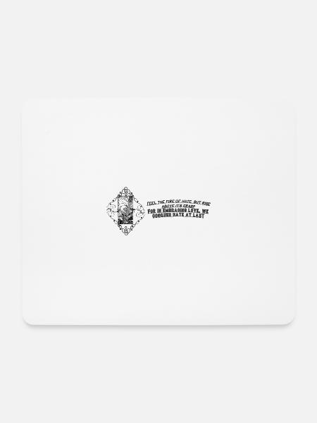 Ultimatives Design - Mousepad (Querformat) - Weiß