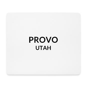 Provo, Utah, USA - Mouse Pad (horizontal) - white - Front
