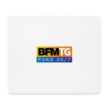 BFMTG - Tapis de souris (format paysage) - blanc - Devant