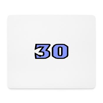 30. 30 YEARS. 30th ANNIVERSARY. 30TH ANNIVERSARY. - Mouse Pad (horizontal) - white - Front