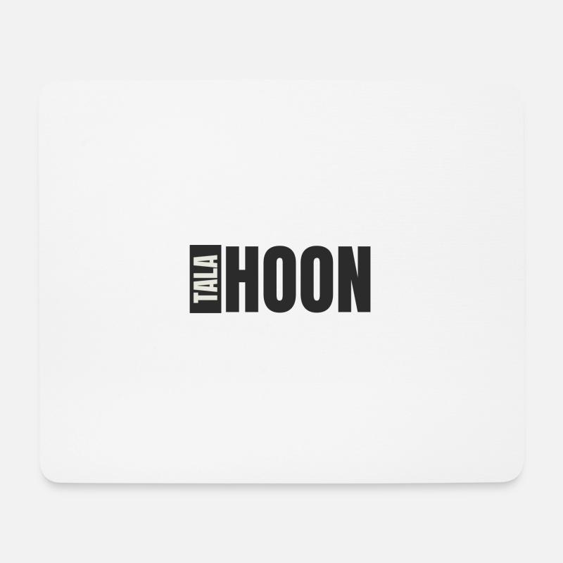 Talahoon Sign dark - Mousepad (Querformat) - Weiß