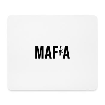 mafia - Mousepad (Querformat) - Weiß - Vorne
