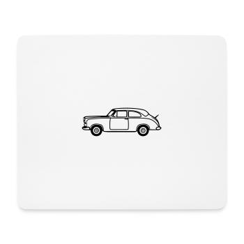 Auto - Mousepad (Querformat) - Weiß - Vorne