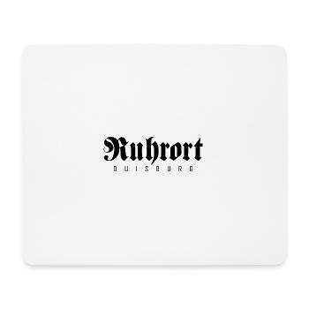 Ruhrort Duisburg Stadt Industrie Kohle Ruhrpott - Mousepad (Querformat) - Weiß - Vorne