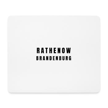 Rathenow Brandenburg - Mousepad (Querformat) - Weiß - Vorne