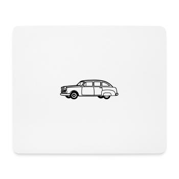 Auto - Mousepad (Querformat) - Weiß - Vorne