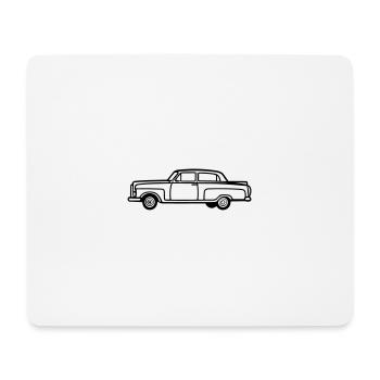Auto - Mousepad (Querformat) - Weiß - Vorne