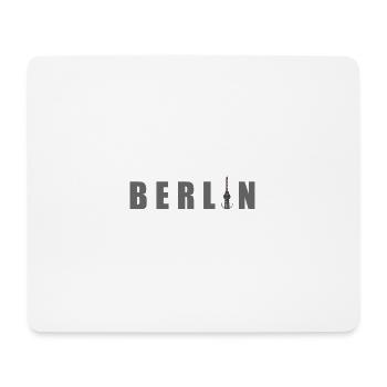 Berlin - Tapis de souris (format paysage) - blanc - Devant