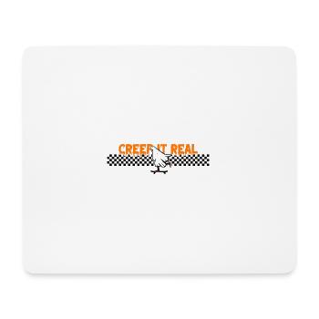 CREEP IT REAL Halloween Ghost - Mousepad (Querformat) - Weiß - Vorne