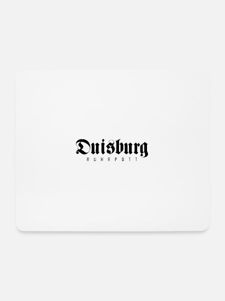 Duisburg Stadt Industrie Kohle Ruhrpott - Mousepad (Querformat) - Weiß