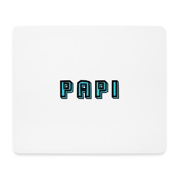 BONNE FÊTE PAPA. PAPA. FÊTE DES PÈRES. PÈRE - Tapis de souris (format paysage) - blanc - Devant