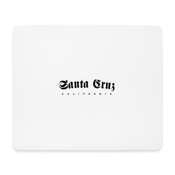 Santa Cruz Californie vintage rétro Surf - Tapis de souris (format paysage) - blanc - Devant