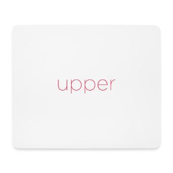 Get an upgrade to Upper - red - Mouse Pad (horizontal) - white - Front