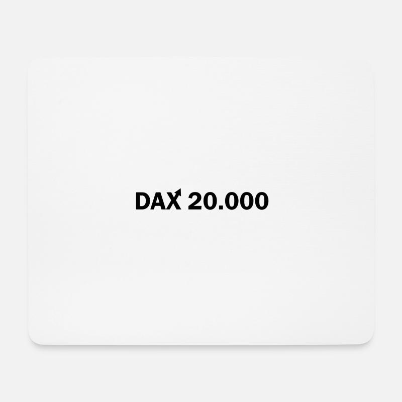 DAX 20,000 Business Administration Memes - Mouse Pad (horizontal) - white