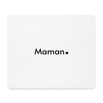 Maman - Tapis de souris (format paysage) - blanc - Devant
