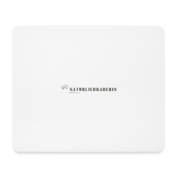 Naturliebhaberin - Mousepad (Querformat) - Weiß - Vorne